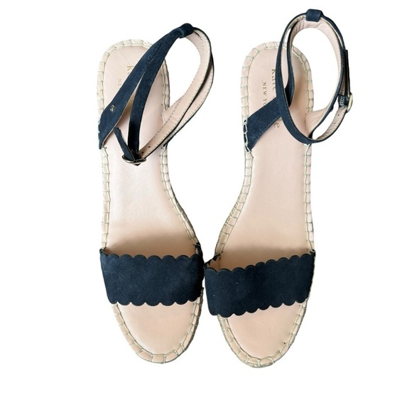 Kate Spade - NWOB Theodora Espadrille Wedge Strappy Sandals Sz 10 - Picture 2 of 10